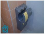 Фото Установка сушилок для рук на Позняках	