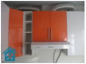 Фото Установка вытяжки на кухне на Соломенке